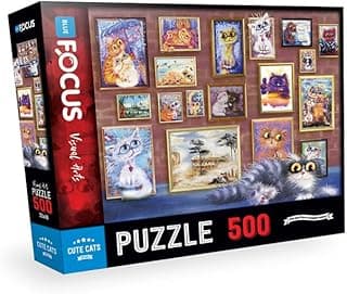 Blue Focus 500 PARÇA - CUTE CATS (SEVİMLİ KEDİLER)