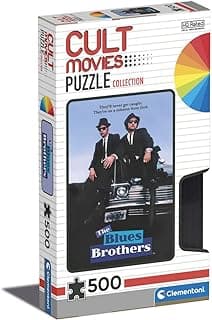 Clementoni - 500 Parça Cult Movies Yetişkin Puzzle - The Blues Brothers - 35109