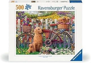 Ravensburger 500 Parçalı Puzzle Bahçede Köpekler