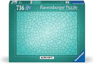 Ravensburger, 736p Puzzle Krypt Metalik Mint, Yetişkin Puzzle