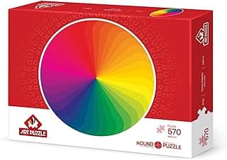 Art Puzzle Renk Paleti 570 Parça Round Puzzle