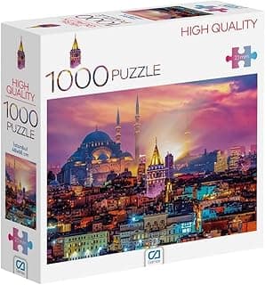 Ca Games Istanbul Manzarası 1000 Parça 2,2Mm Kalınlık 48X68Cm Profesyonel Hobi Puzzle Yapboz Serisi