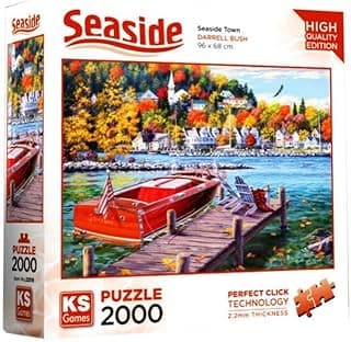 KS Games 2000 Parça Balıklı Göl Puzzle