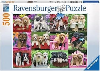 Ravensburger 500 Parça Puzzle Köpek Yavruları