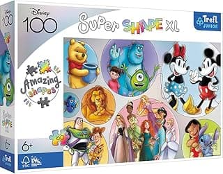 Trefl Puzzles - "160 XL" - Disney'in renkli dünyası/Disney 100_FSC Mix 70%