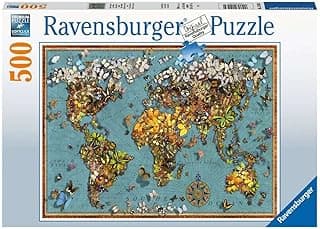 Ravensburger Puzzle, Butterflies, 500 Parça