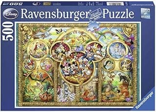 Ravensburger 500 Parça Disney Ailesi Puzzle