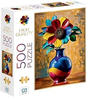 CA Games Vazo 500 Parça 2,2mm Kalınlık 48x33cm Profesyonel Hobi Puzzle Yapboz Serisi