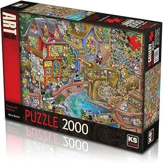 KS Puzzle KS Games 2000 Parça Puzzle, Pontcheffs Harbour-Steve Skelton
