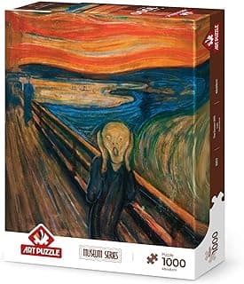 Art Puzzle Çığlık, 1893 1000 Parça Puzzle