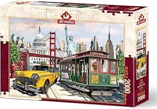 Art Puzzle Kolaj Amerika 2000 Parça Puzzle