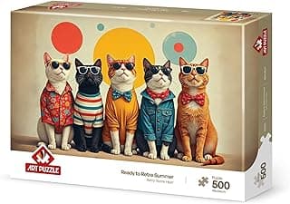 Art Puzzle Retro Yazına Hazır 500 Parça Puzzle