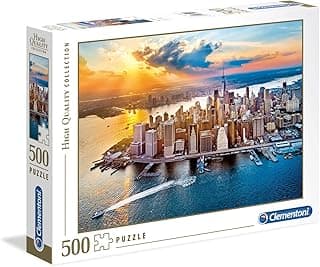 Clementoni - 500 Parça HQ Collection Yetişkin Puzzle - New York