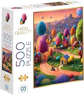 CA Games Minyatür Bahçe 500 Parça 2,2mm Kalınlık 33x48cm Profesyonel Hobi Puzzle Yapboz Serisi