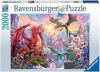 Ravensburger 167173 Ejderhalar Yetişkin Puzzle, 2000 Parça