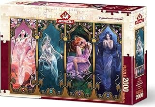 Art Puzzle Dört Cevher 2000 Parça Puzzle
