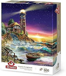 Art Puzzle Deniz Fenerinden Günbatımı 500 Parça Puzzle