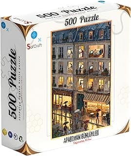 500 Parça Puzzle Apartman Günlükleri
