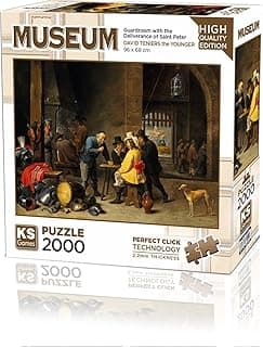 22518 Guardroom With The Deliverance Of Saint Peter 2000 Parça Puzzle