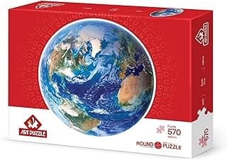Art Puzzle Dünya 570 Parça Round Puzzle