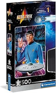 Clementoni - 35140 - Yapboz Star Trek, 14 Yaşındaki Yetişkinler ve Çocuklar için, 500 Parça, Tüm Aile İçin Beceri Oyunu