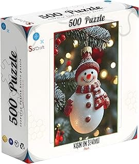 500 Parça Puzzle Kışın En Sevimli Anısı