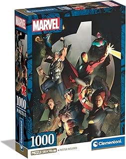 CLEMENTONI 1000 el. Compact Marvel The Avengers [PUZZLE]