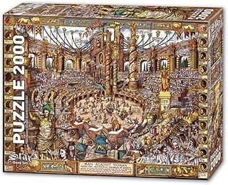 Star Oyun Aletleri Erkekler ve Kadınlar Savaşı, 2000 Parça Puzzle