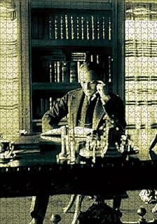 Cakatablo Atatürk Çankaya Köşkü Kütüphanesi 1000 Parça Puzzle Yapboz MDF Ahşap