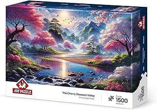 Art Puzzle Kiraz Çiçeği Vadisi 1500 Parça Puzzle