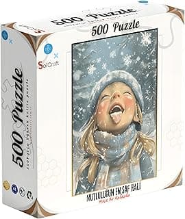 500 Parça Puzzle Masumiyetin Kış Hali