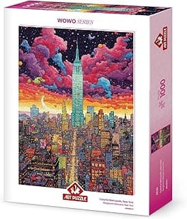 Art Puzzle Rengarenk Metropol, New York 1000 Parça Puzzle