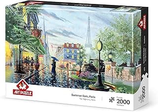 Art Puzzle Yaz Yağmuru, Paris 2000 Parça Puzzle