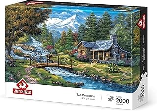 Art Puzzle İki Küçük Şelale 2000 Parça Puzzle