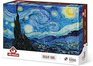 Art Puzzle Yıldızlı Gece, 1889 1000 Parça Puzzle