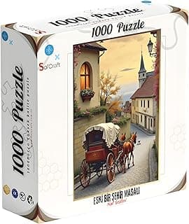 1000 Parça Puzzle Eski Bir Şehir Masalı