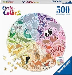 Ravensburger 500 Parçalı Daire Puzzle Hayvanlar