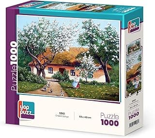 Ördekli Bahçe 1000 Parça Puzzle