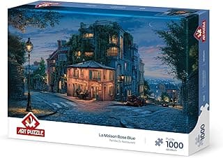 Art Puzzle Pembe Ev 1000 Parça Puzzle