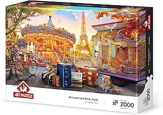 Art Puzzle Lunapark, Paris 2000 Parça Puzzle