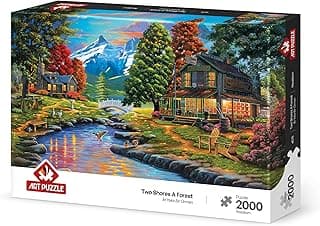 Art Puzzle İki Yaka Bir Orman 2000 Parça Puzzle