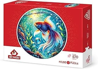 Art Puzzle Akvaryum 570 Parça Round Puzzle