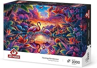Art Puzzle Flamingo Buluşması 2000 Parça Puzzle