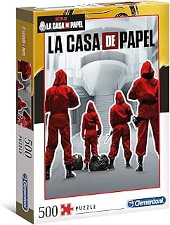 Clementoni - 500 Parça La Casa De Papel Yetişkin Puzzle - 1 - 35084