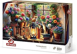 Art Puzzle Kitap Bahçesi 500 Parça Puzzle
