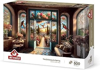 Art Puzzle Bahara Açılan Kapı 500 Parça Puzzle