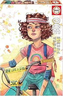 Educa 500 Parça Run Like A Girl Puzzle - Çocuk ve Yetişkinler İçin