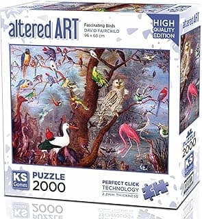 22515 Fascinating Birds 2000 Parça Puzzle -KS Puzzle