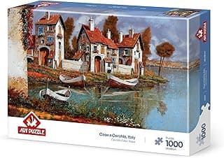 Art Puzzle Cerchıo Evleri, İtalya 1000 Parça Puzzle