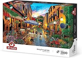 Art Puzzle İtalya'da Gezinti 2000 Parça Puzzle